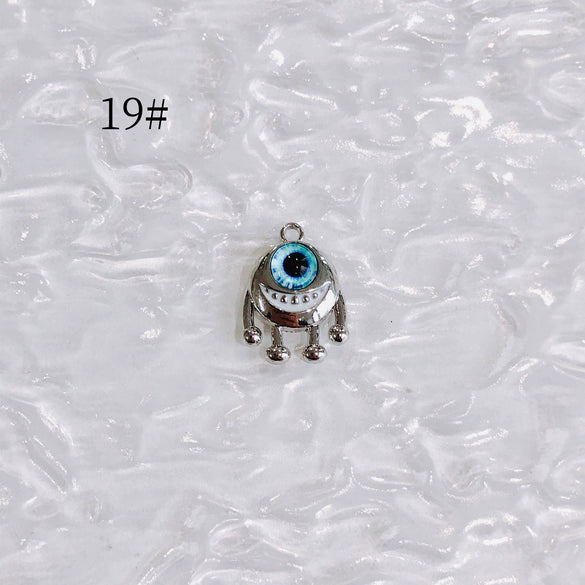 Wholesale Ins Style Alloy Jewelry With Sunflower And Little Devil Flower Bow Handmade With Electroplating
