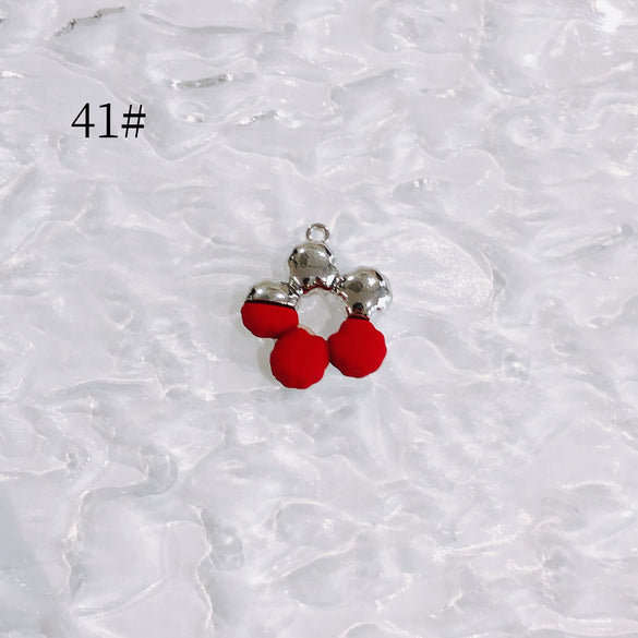 Wholesale Ins Style Alloy Jewelry With Sunflower And Little Devil Flower Bow Handmade With Electroplating