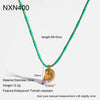 Wholesale Ins Style Animal Zodiac Stainless Steel Pendant With Braided Rope Chain Pvd Furnace Vacuum Real Gold Plated Women's Necklace Accessories