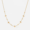 Wholesale Ins Style Animal Zodiac Stainless Steel Snake Bone Chain 18K Gold Plated Conch Pendant Necklace For Women