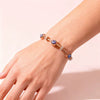 Wholesale Ins Style Devil's Eye Electroplated Stainless Steel Bracelet