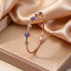 Wholesale Ins Style Devil's Eye Electroplated Stainless Steel Bracelet