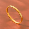 Wholesale Ins Style Geometric Electroplated Stainless Steel Ring Bracelet For Women Non Fading Jewelry