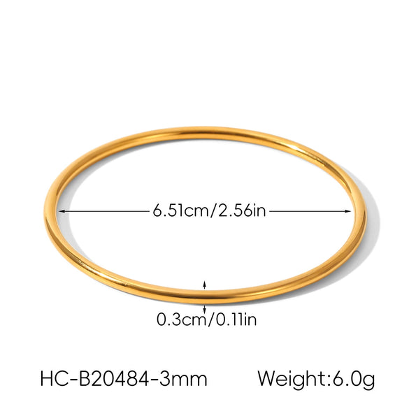 Wholesale Ins Style Geometric Electroplated Stainless Steel Ring Bracelet Light Luxury Jewelry