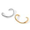 Wholesale Ins Style Geometric Open Bracelet Stainless Steel 18K Gold Electroplated Jewelry Accessories