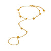 Wholesale Ins Style Geometric Stainless Steel Electroplated Ring Bracelet For Women