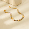 Wholesale Ins Style Light Luxury Geometric Stainless Steel 18K Gold Plated Butterfly Flower Bracelet Jewelry For Women