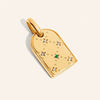 Wholesale Ins Style Minimalist Starry Sky Birthstone Copper Pendant Electroplated Jewelry Accessories