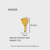 Wholesale Ins Style Oil Dripping Return Pattern Stainless Steel Pendant Jewelry Accessories For Women