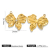 Wholesale Ins Style Stainless Steel Imitation Pearl Pendant Jewelry Accessories With 18K Gold Electroplated Totem Pattern Handmade