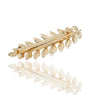 Wholesale Iron Baroque Style Leaves Hairpin Electroplated Women's Hair Accessory