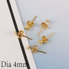Wholesale Iron Earplugs For Handmade Earrings Jewelry Accessories