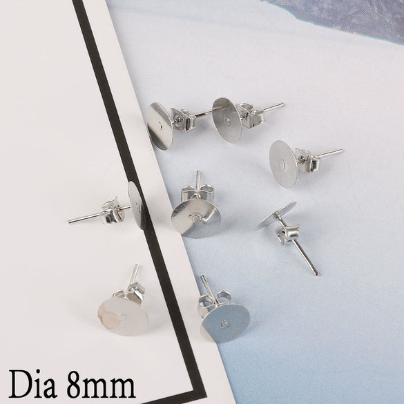Wholesale Iron Earplugs For Handmade Earrings Jewelry Accessories