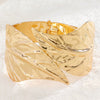 Wholesale Iron Electroplated Gold Widebrimmed Irregular Geometric Minimalist Retro Exaggerated Personality Bracelet Jewelry