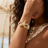 Wholesale Iron Electroplated Starfish Open Arm Bracelet Modern Minimalist Animal Style Hand Accessory