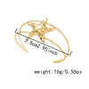Wholesale Iron Electroplated Starfish Open Arm Bracelet Modern Minimalist Animal Style Hand Accessory