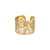 Wholesale Iron Exaggerated Geometric Cshaped Electroplated Bracelet For Women