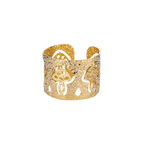 Wholesale Iron Exaggerated Geometric Cshaped Electroplated Bracelet For Women