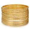 Wholesale Iron Geometric Pattern Folded Bracelet For Women With Electroplating And Retro Simple Style
