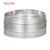 Wholesale Iron Geometric Pattern Folded Bracelet For Women With Electroplating And Retro Simple Style