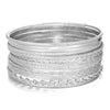 Wholesale Iron Geometric Pattern Folded Bracelet For Women With Electroplating And Retro Simple Style