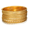 Wholesale Iron Geometric Pattern Folded Bracelet For Women With Electroplating And Retro Simple Style
