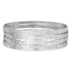 Wholesale Iron Geometric Pattern Folded Bracelet For Women With Electroplating And Retro Simple Style