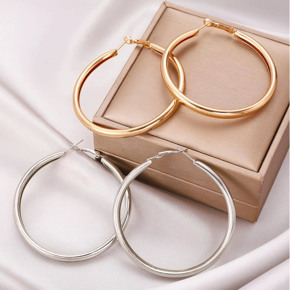 Wholesale Iron Geometric Style Electroplating Collar Earrings Twopiece Set Accessories For Women