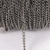 Wholesale Iron Side Flat Chain Necklace With Electroplating Process