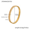 Wholesale Irregular Geometric Ferris Wheel Diamondencrusted Electroplated Stainless Steel And Zircon Bracelet For Women