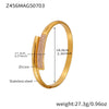Wholesale Irregular Geometric Ferris Wheel Diamondencrusted Electroplated Stainless Steel And Zircon Bracelet For Women