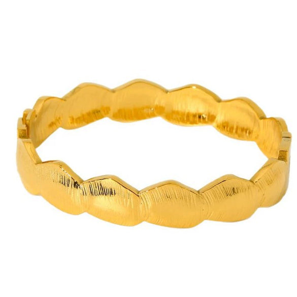 Wholesale Irregular Geometric 18K Gold Plated Stainless Steel Bracelet Jewelry Accessories For Women