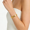 Wholesale Irregular Geometric 18K Gold Plated Stainless Steel Bracelet Jewelry Accessories For Women