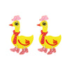 Wholesale Jewelry 1 Pair Funny Animal Arylic Drop Earrings