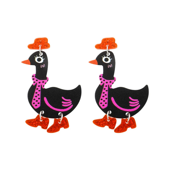 Wholesale Jewelry 1 Pair Funny Animal Arylic Drop Earrings