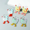 Wholesale Jewelry 1 Pair Funny Animal Arylic Drop Earrings