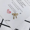 Wholesale Jewelry Accessories Alloy Bow Pendant Electroplated For Earrings Necklaces And Bracelets