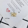 Wholesale Jewelry Accessories Alloy Bow Pendant Electroplated For Earrings Necklaces And Bracelets