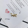 Wholesale Jewelry Accessories Alloy Bow Pendant Electroplated For Earrings Necklaces And Bracelets