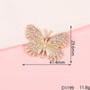 Wholesale Jewelry Accessories Alloy Butterfly Dripping Glue Design