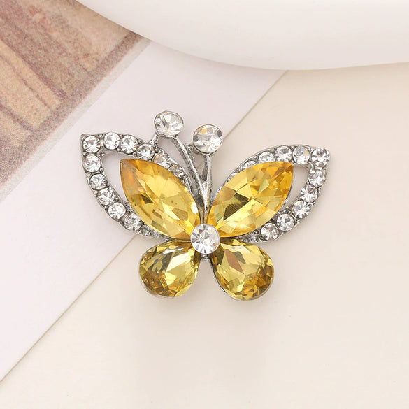 Wholesale Jewelry Accessories Alloy Butterfly Dripping Glue Design