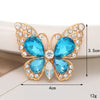 Wholesale Jewelry Accessories Alloy Butterfly Dripping Glue Design