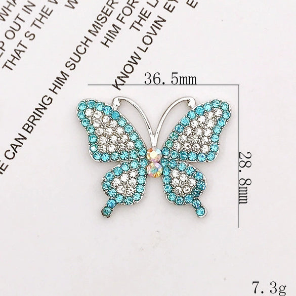 Wholesale Jewelry Accessories Alloy Butterfly Dripping Glue Design