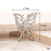 Wholesale Jewelry Accessories Alloy Butterfly Dripping Glue Design