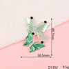Wholesale Jewelry Accessories Alloy Butterfly Dripping Glue Design