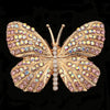 Wholesale Jewelry Accessories Alloy Butterfly Dripping Glue Design