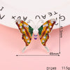 Wholesale Jewelry Accessories Alloy Butterfly Dripping Glue Design