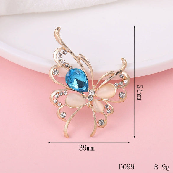 Wholesale Jewelry Accessories Alloy Butterfly Dripping Glue Design