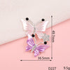 Wholesale Jewelry Accessories Alloy Butterfly Dripping Glue Design