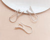 Wholesale Jewelry Accessories Alloy Ear Hook Clip Earrings Accessories Simple Gold Silver Glossy
